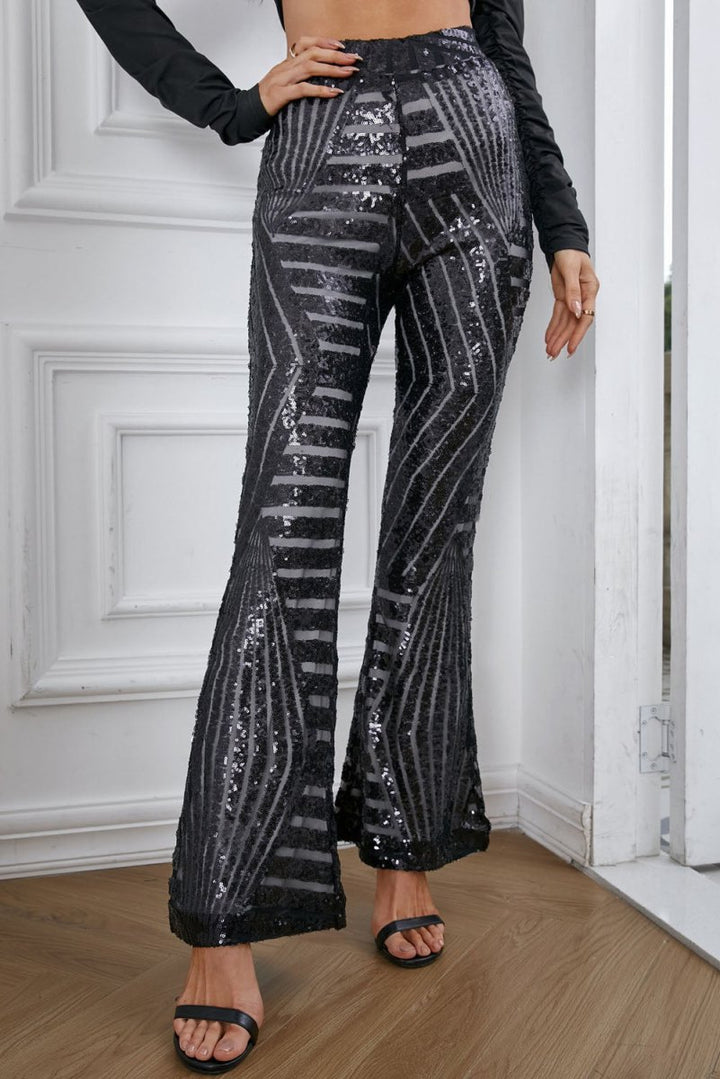 Ariane Sequin Wide Leg Pants - Rebel Nomad