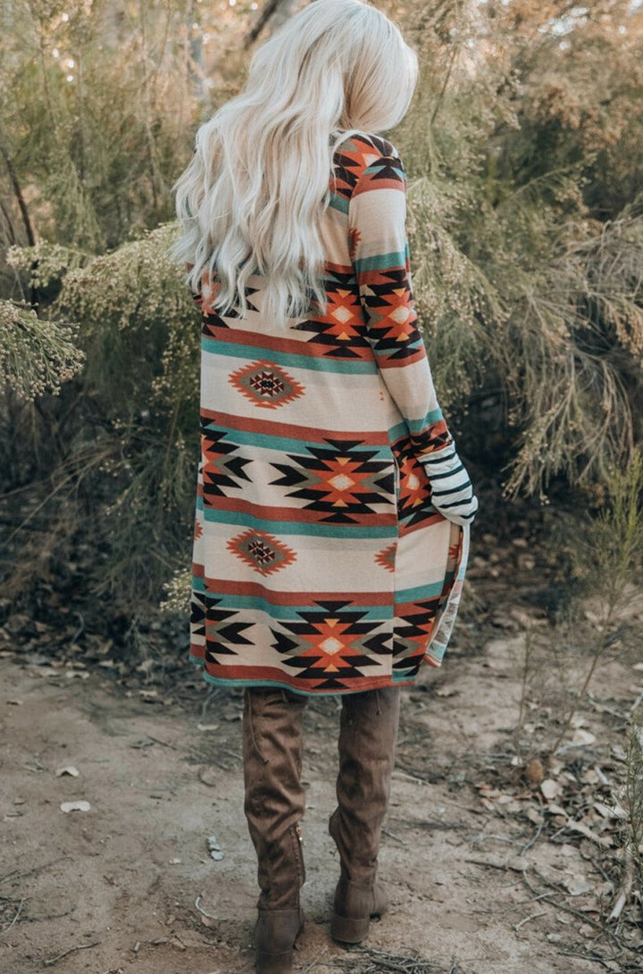 Awakening Open Front Long Cardigan - Rebel Nomad