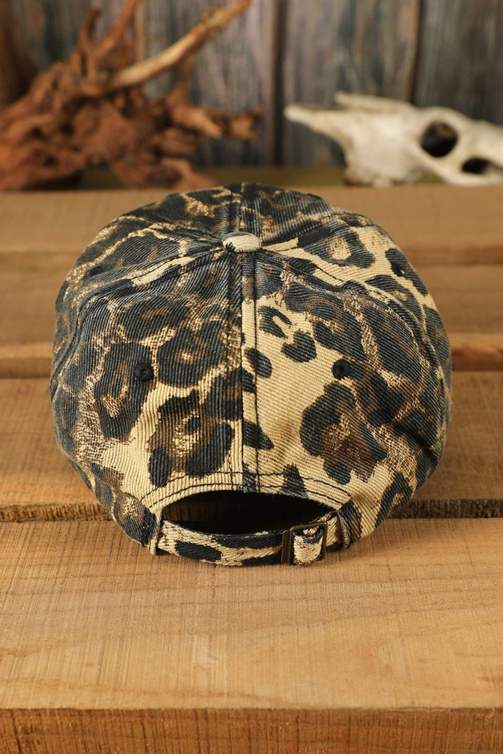 Briony Leopard "MAMA" Embroidered Leopard Baseball Cap - Rebel Nomad