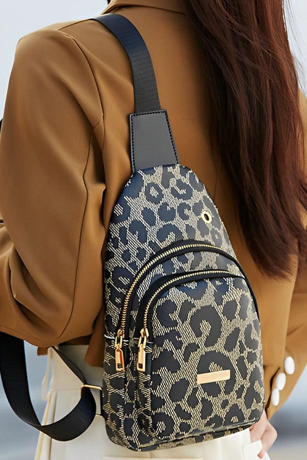 Celandine Leopard Print Sling Bag - Rebel Nomad