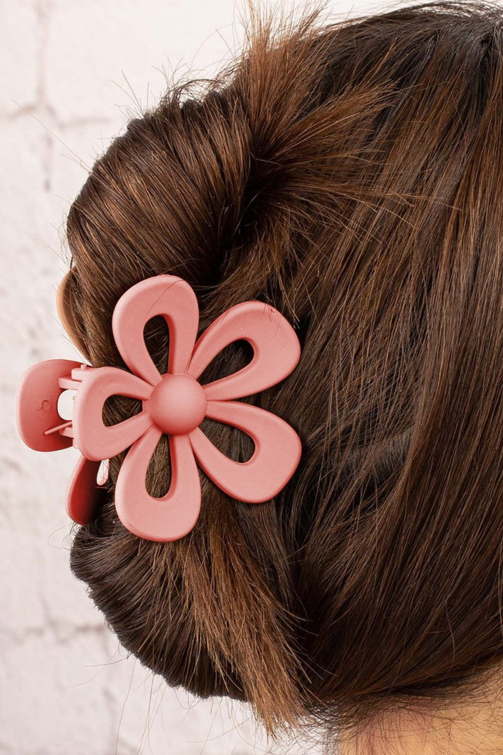 Edie Sweet Hollowed Flower Shape Claw Clip - Rebel Nomad