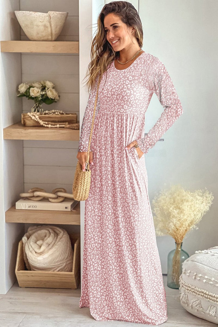 Eleri Long Sleeve Empire Waist Maxi Dress - Rebel Nomad