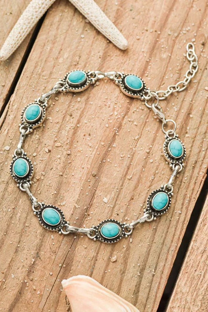 Elisabeth Bohemian Turquoise Casual Anklet - Rebel Nomad