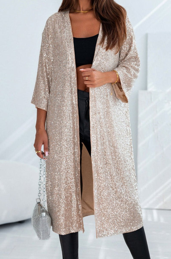 Women Floor Length Open Front Drape Cardigan Lightweight Long Sleeve Maxi  Duster with Pockets,Thin Cable Knit Long Sweater Coats Outerwear  Lightweight Duster Sweater,S-2XL Brown 