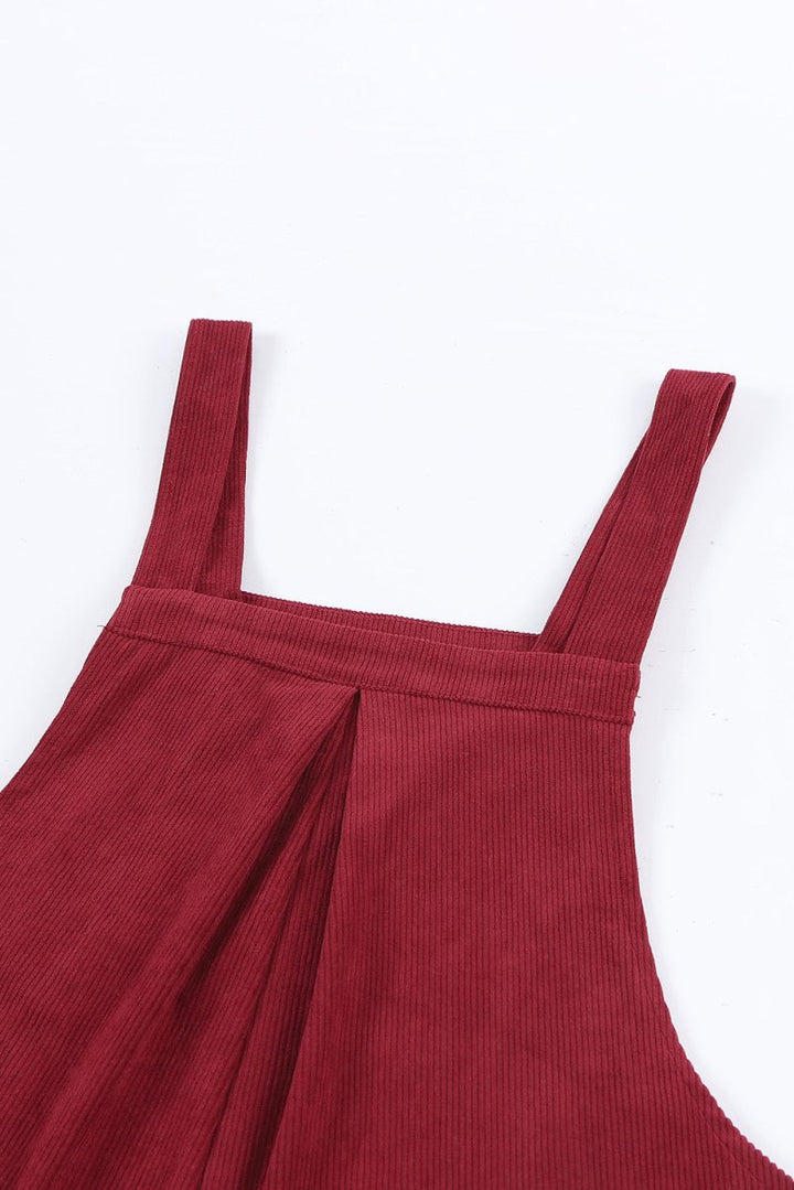 Erika Corduroy Wide Leg Bib Overalls - Rebel Nomad