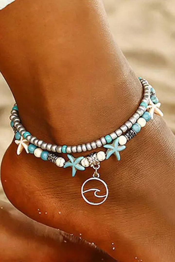 Erina Beach Double Anklet - Rebel Nomad