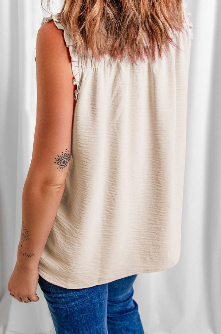 Felis Frilled Tank Top - Rebel Nomad