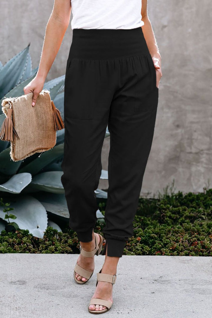 Filomena Pocketed Casual Joggers - Rebel Nomad