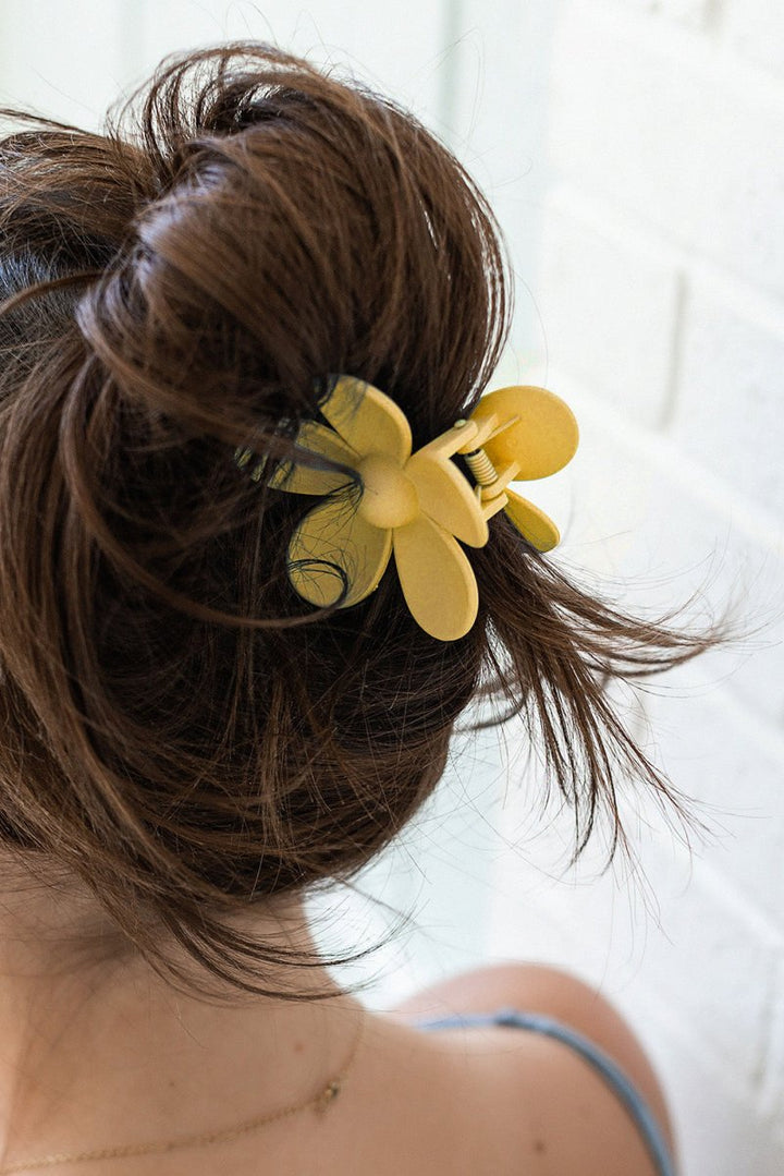 Haze Flower Hair Claw Clip - Rebel Nomad