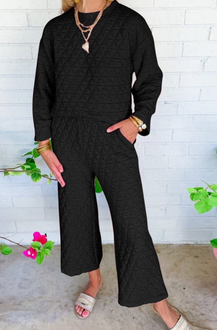 Ishtar Quilted Pullover and Pants Outfit - Rebel Nomad