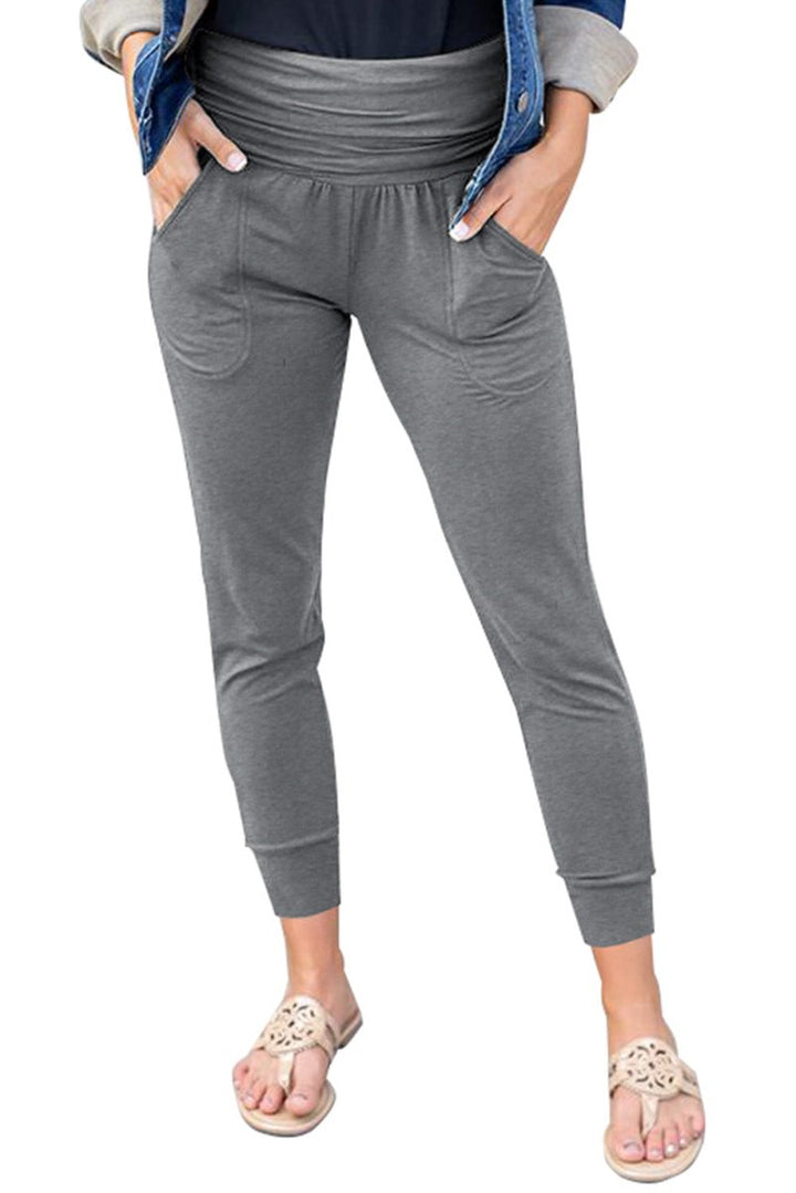 Judith High Waist Pleated Pocket Leggings - Rebel Nomad