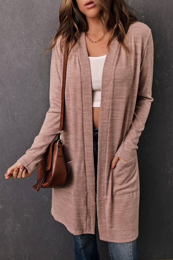 Kenia Tunic Back Open Front Cardigan with Pockets - Rebel Nomad