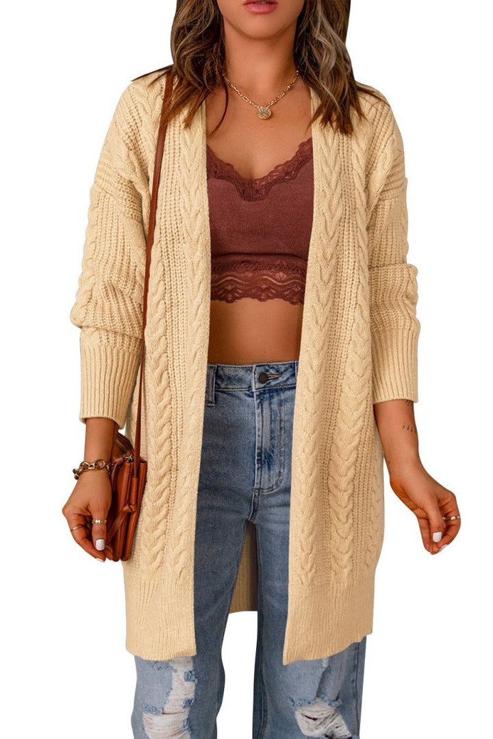 Sylvie Chunky Knit Open Front Cardigan - Rebel Nomad