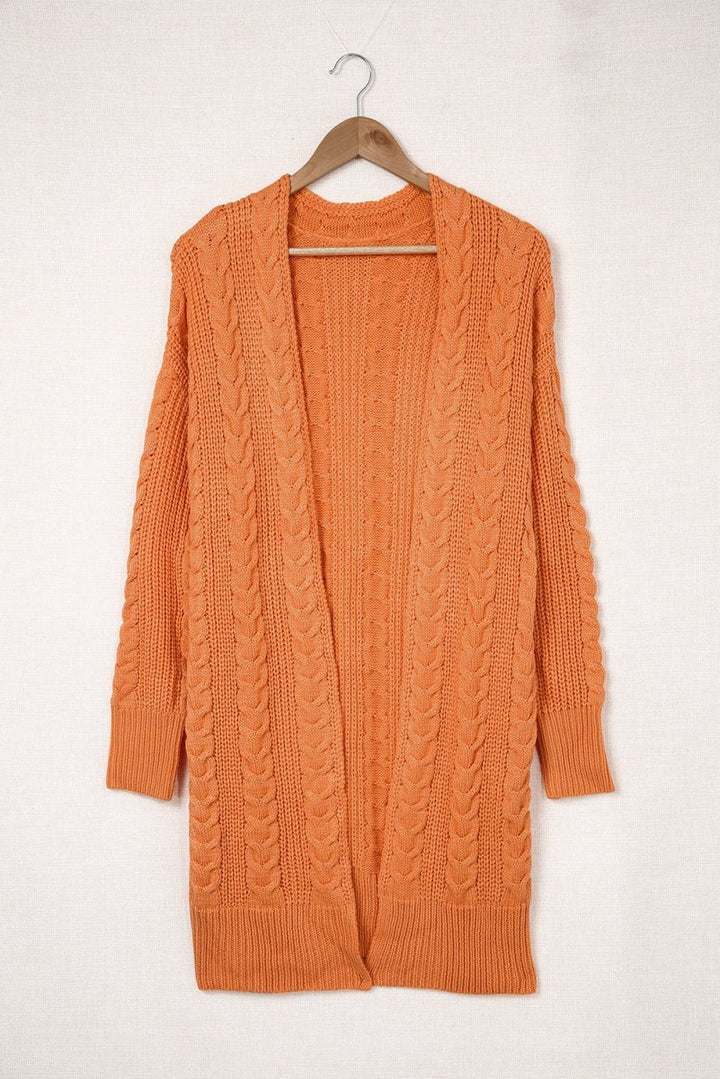 Sylvie Chunky Knit Open Front Cardigan - Rebel Nomad