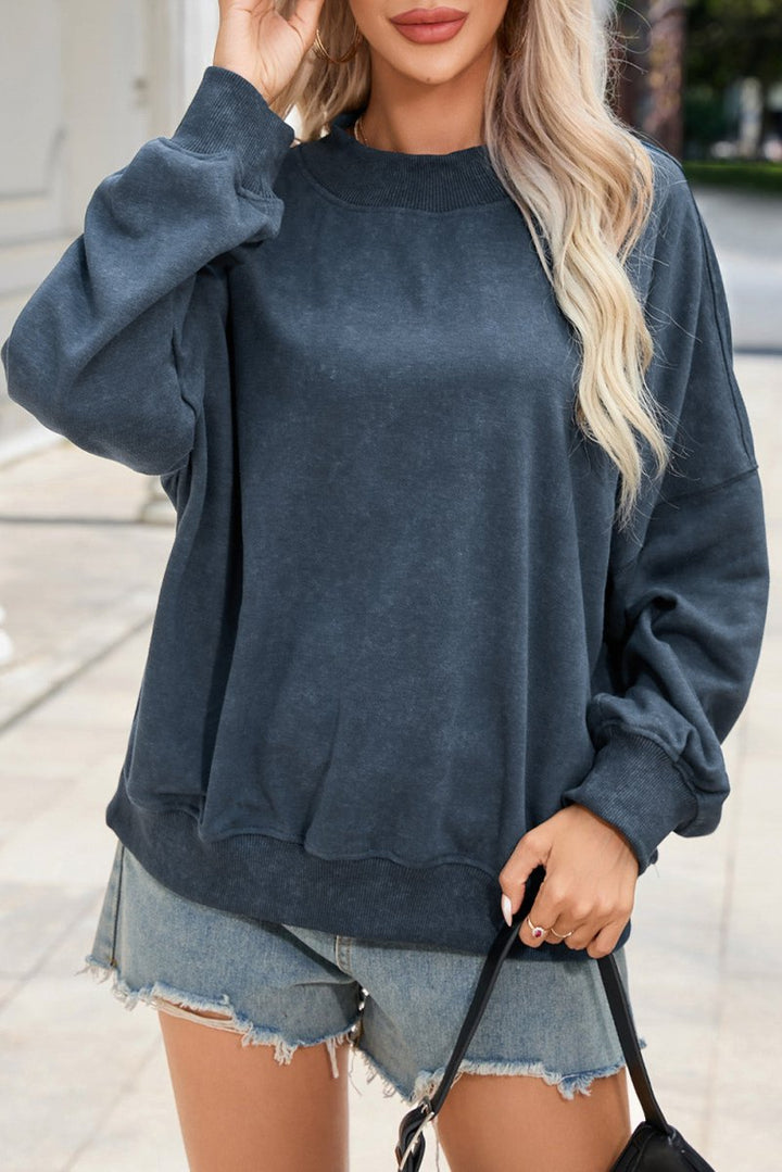 Toya Crew Neck Pullover Sweatshirt - Rebel Nomad