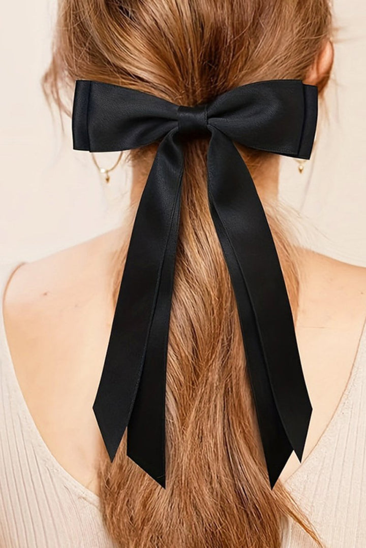 Velora Double Bow Knot Alligator Hair Clip - Rebel Nomad