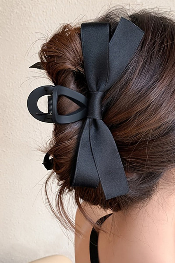 Vienne Bow Decor Large Hair Claw Clip - Rebel Nomad