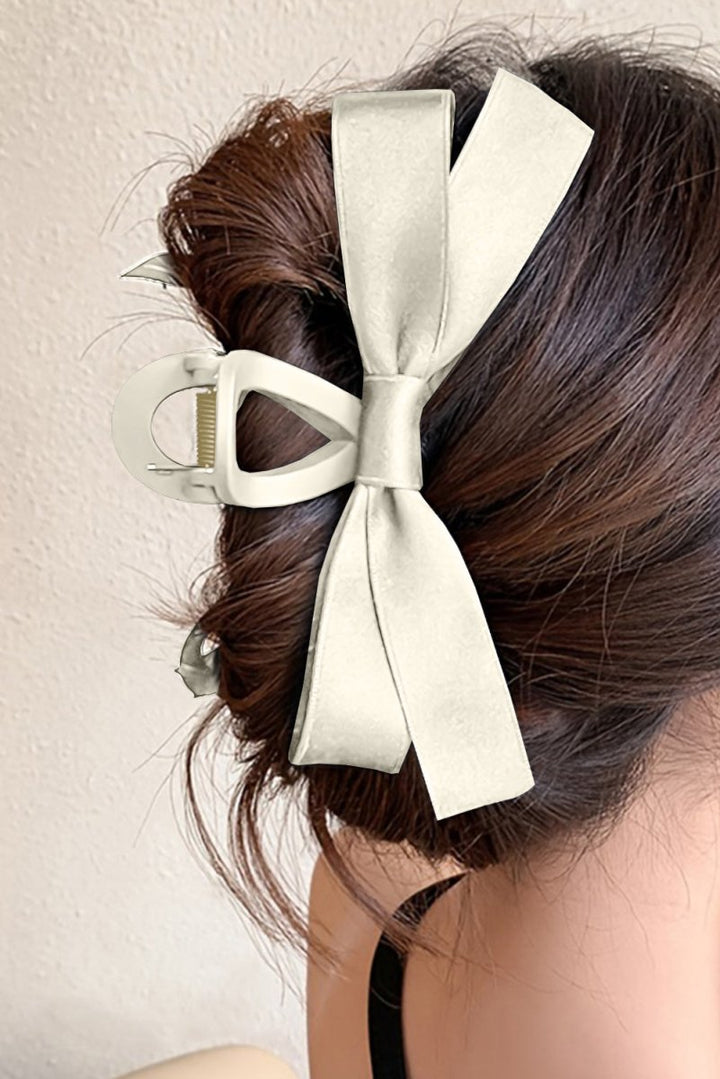 Vienne Bow Decor Large Hair Claw Clip - Rebel Nomad