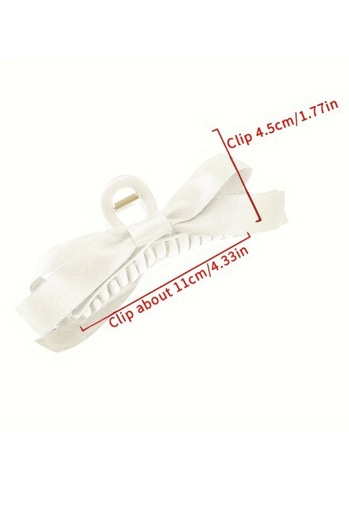 Vienne Bow Decor Large Hair Claw Clip - Rebel Nomad