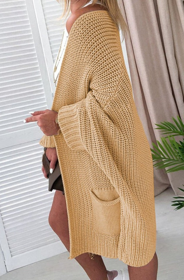 Xirena Oversized Fold Over Sleeve Sweater Cardigan - Rebel Nomad
